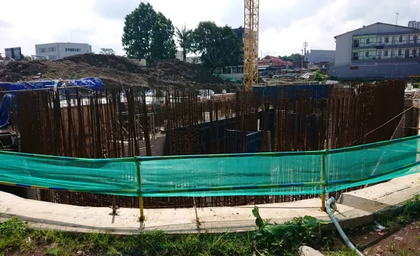 On Going Project Apartement Louvin Jatinangor 29 4_tampak_timur_4