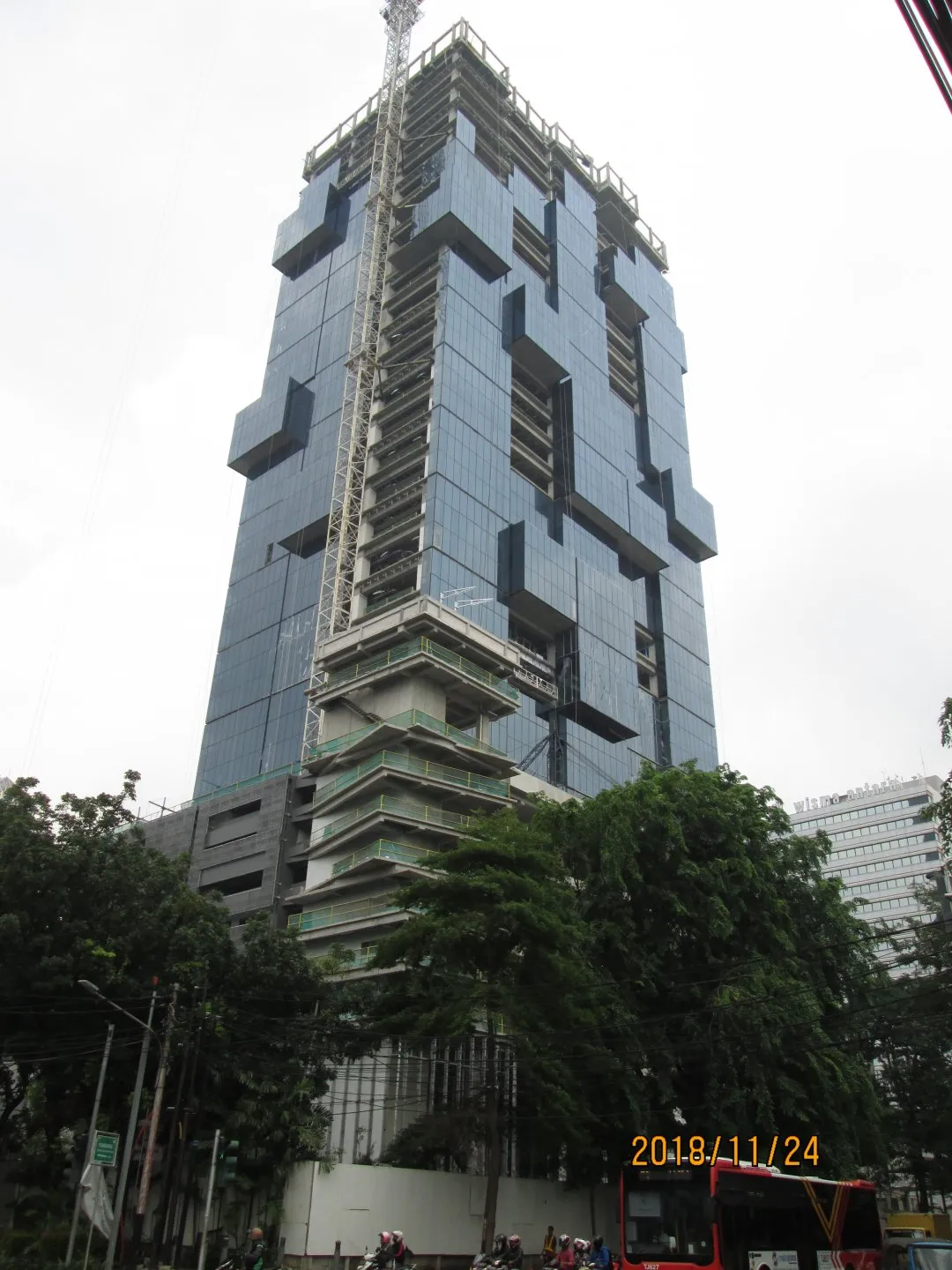 Jakarta Box Tower Kebon Sirih Office PT. Trimatra Jasa Prakasa