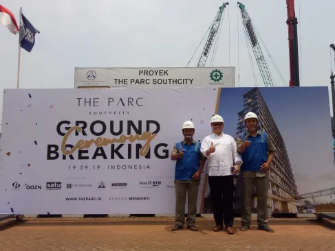 On Going Project The Parc Southcity Apartment 2 tps1