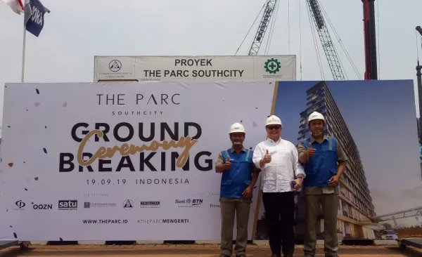 On Going Project The Parc Southcity Apartment 2 tps1