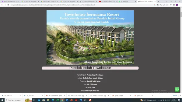 On Going Project Pondok Indah Town House @ Deplu 1 ~blog/2023/6/27/1
