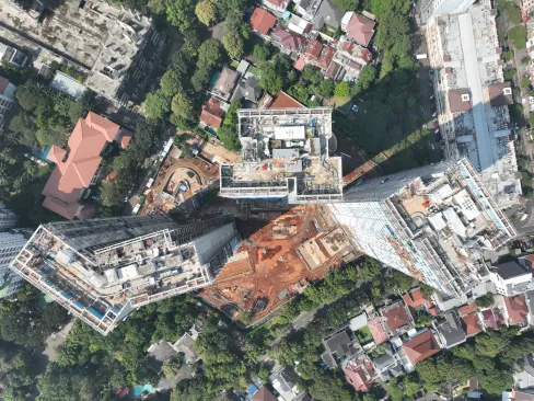On Going Project Savyavasa Luxury Residence 7 ~blog/2025/6/30/dji_0794