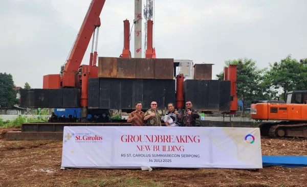 On Going Project ST. Carolous Hospital Summarecon Serpong 2 ~blog/2025/7/23/02