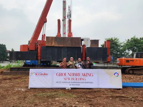 On Going Project RS ST. Carolous Summarecon Serpong 2 ~blog/2025/7/23/02