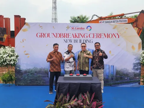 On Going Project RS ST. Carolous Summarecon Serpong 4 ~blog/2025/7/23/02b