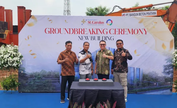 On Going Project ST. Carolous Hospital Summarecon Serpong 4 ~blog/2025/7/23/02b